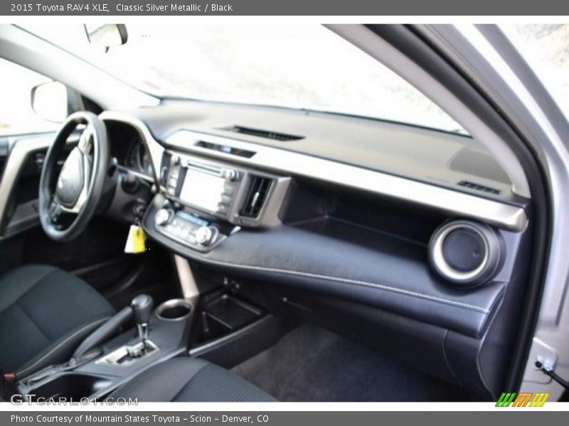 Classic Silver Metallic / Black 2015 Toyota RAV4 XLE