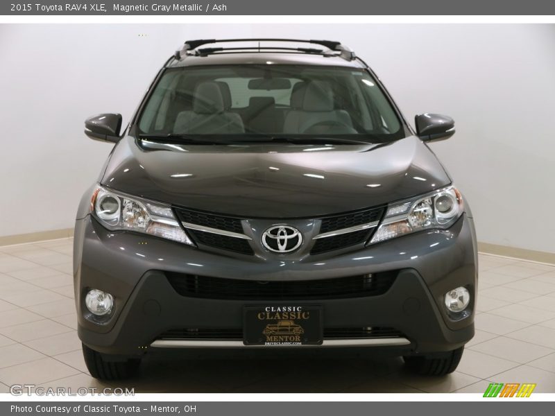 Magnetic Gray Metallic / Ash 2015 Toyota RAV4 XLE