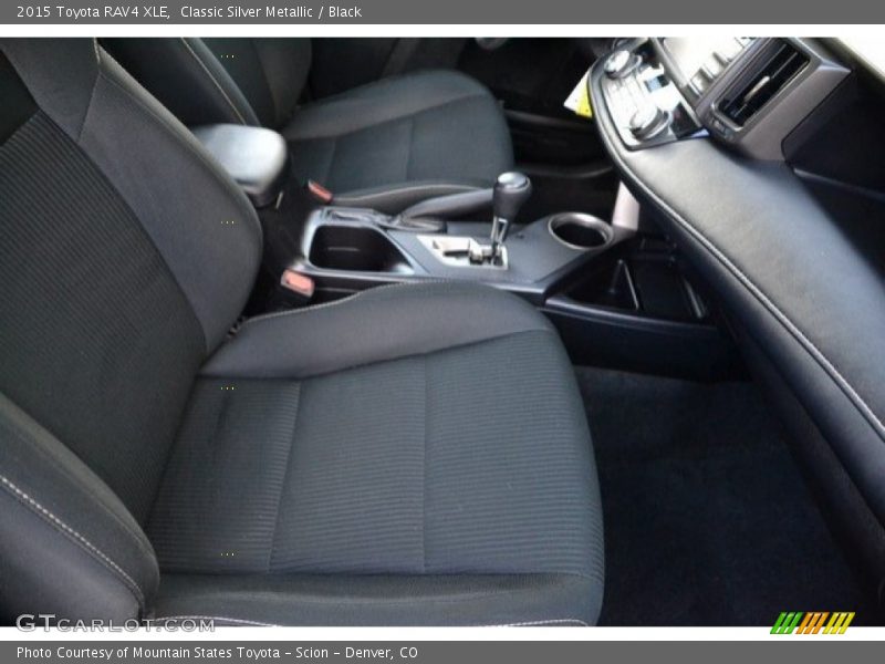 Classic Silver Metallic / Black 2015 Toyota RAV4 XLE
