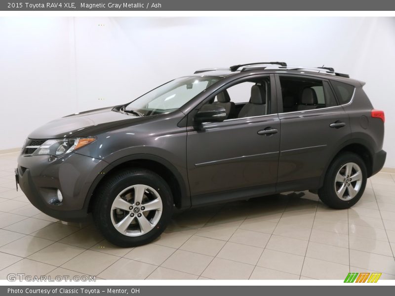 Magnetic Gray Metallic / Ash 2015 Toyota RAV4 XLE
