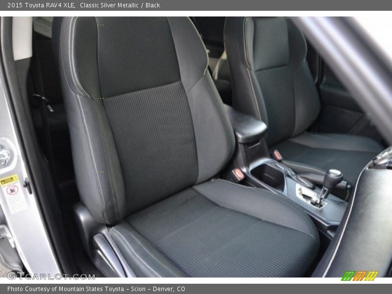 Classic Silver Metallic / Black 2015 Toyota RAV4 XLE