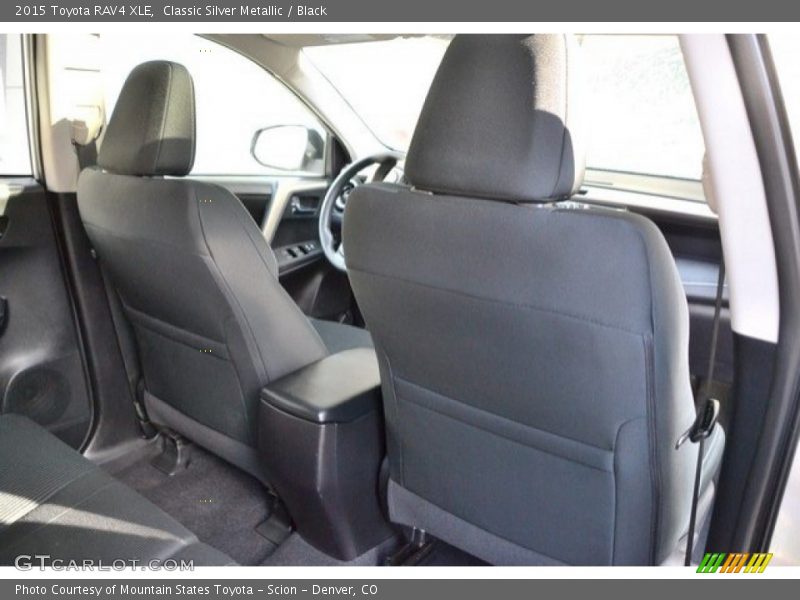Classic Silver Metallic / Black 2015 Toyota RAV4 XLE