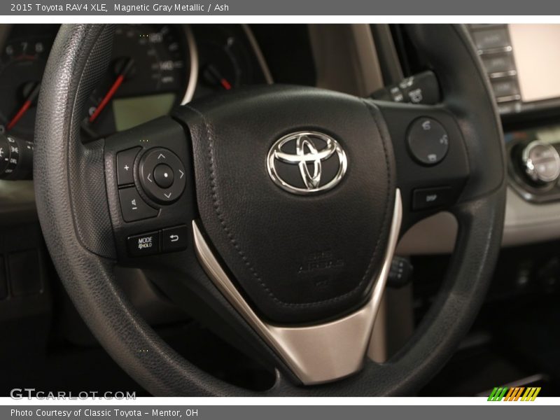 Magnetic Gray Metallic / Ash 2015 Toyota RAV4 XLE