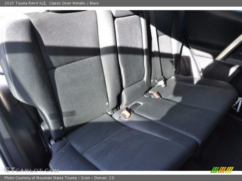 Classic Silver Metallic / Black 2015 Toyota RAV4 XLE