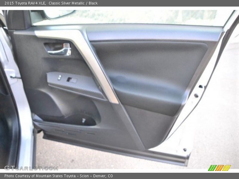 Classic Silver Metallic / Black 2015 Toyota RAV4 XLE