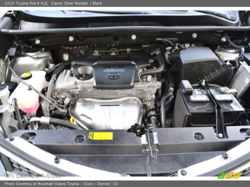 Classic Silver Metallic / Black 2015 Toyota RAV4 XLE