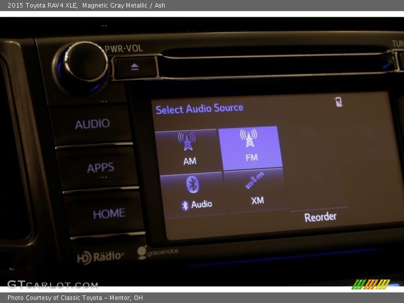 Magnetic Gray Metallic / Ash 2015 Toyota RAV4 XLE