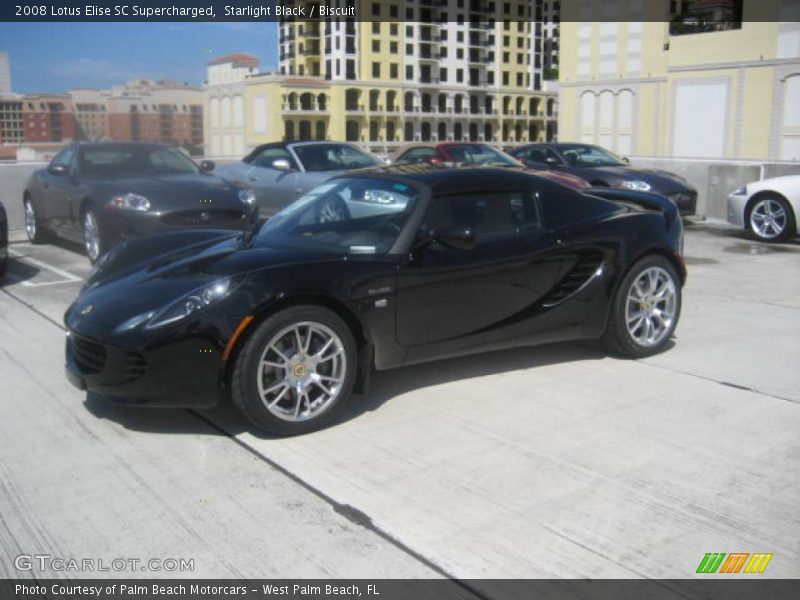 Starlight Black / Biscuit 2008 Lotus Elise SC Supercharged