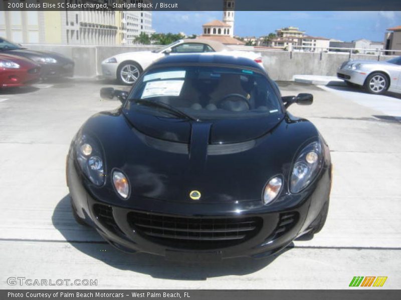Starlight Black / Biscuit 2008 Lotus Elise SC Supercharged