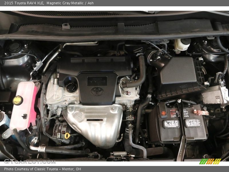 Magnetic Gray Metallic / Ash 2015 Toyota RAV4 XLE