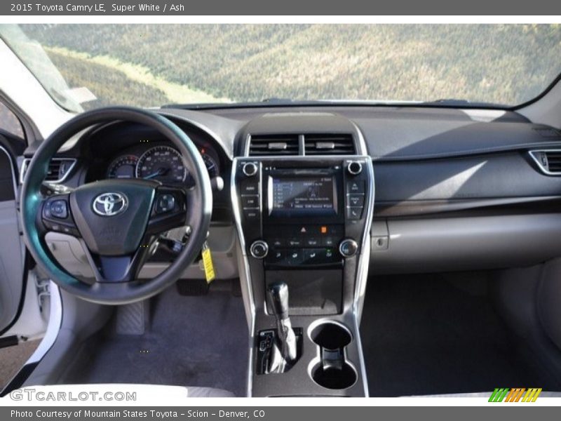 Super White / Ash 2015 Toyota Camry LE