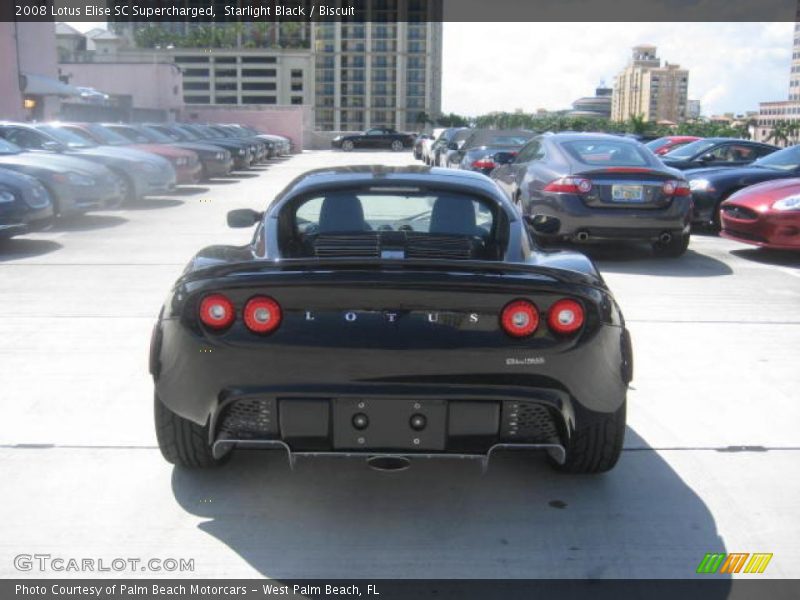 Starlight Black / Biscuit 2008 Lotus Elise SC Supercharged