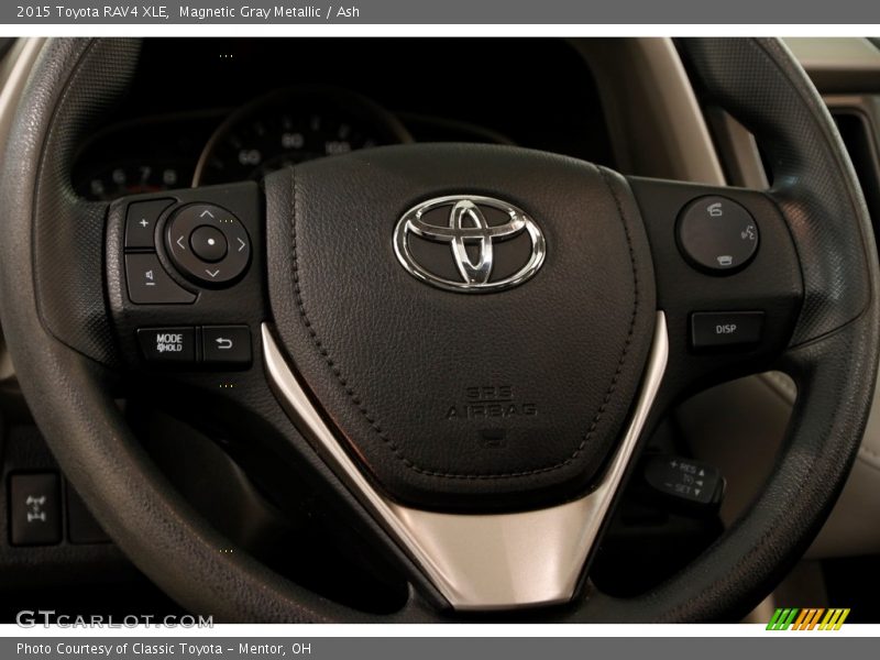 Magnetic Gray Metallic / Ash 2015 Toyota RAV4 XLE
