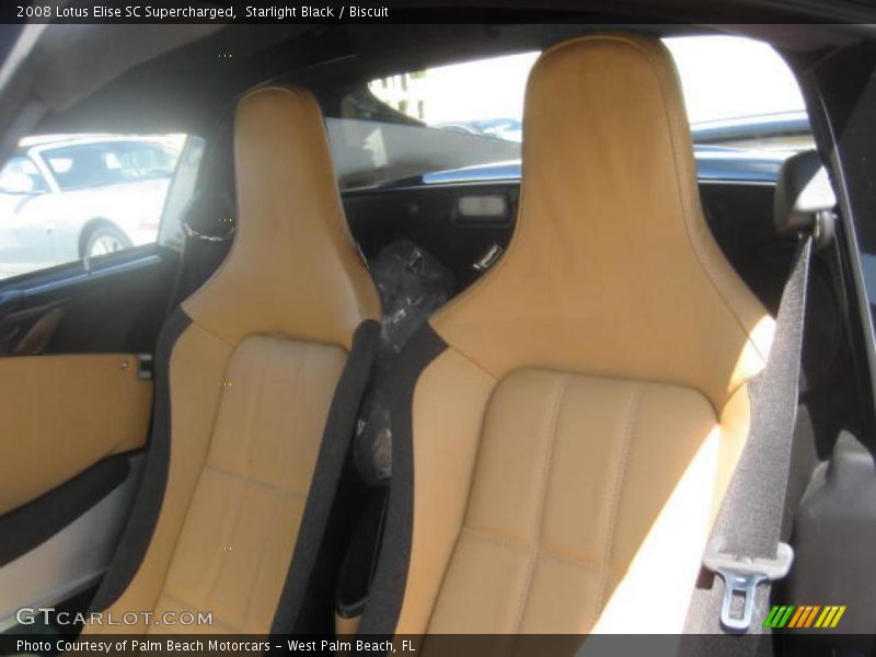 Starlight Black / Biscuit 2008 Lotus Elise SC Supercharged