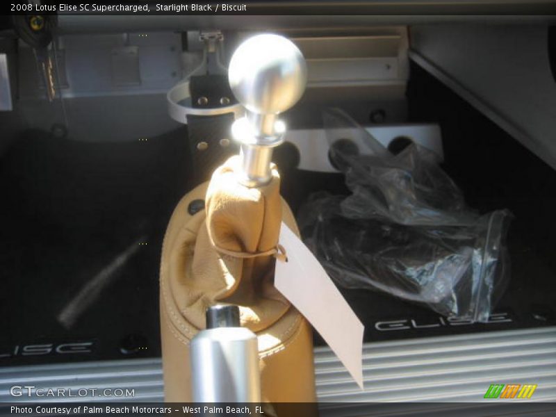 Starlight Black / Biscuit 2008 Lotus Elise SC Supercharged