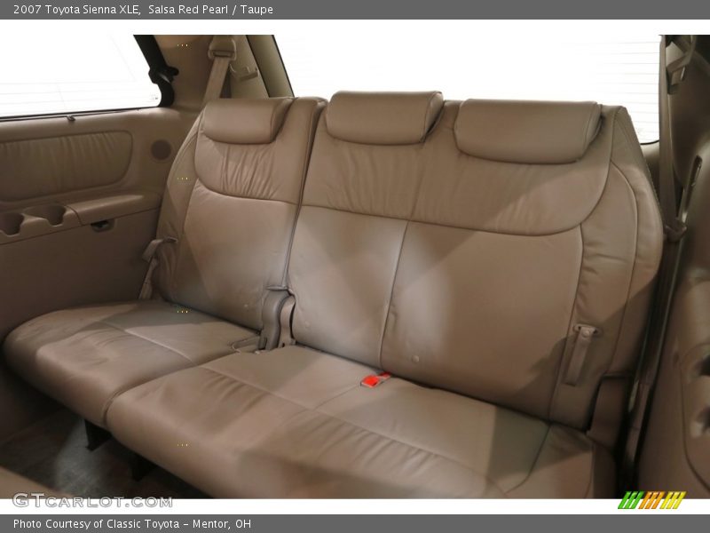 Salsa Red Pearl / Taupe 2007 Toyota Sienna XLE