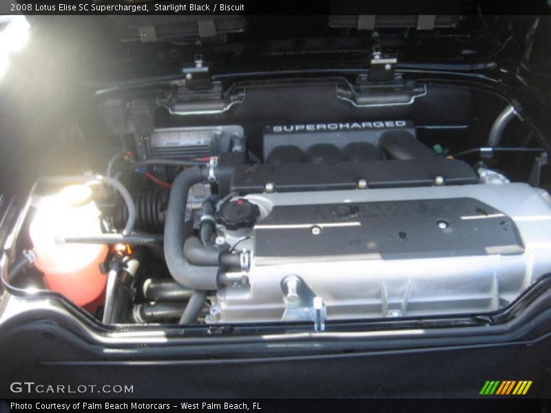  2008 Elise SC Supercharged Engine - 1.8 Liter Supercharged DOHC 16-Valve VVT 4 Cylinder