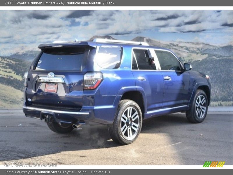 Nautical Blue Metallic / Black 2015 Toyota 4Runner Limited 4x4