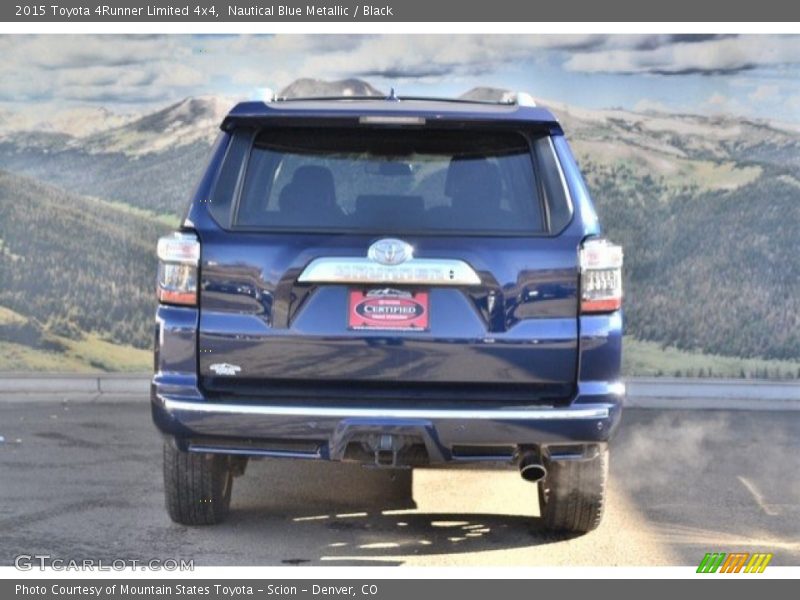 Nautical Blue Metallic / Black 2015 Toyota 4Runner Limited 4x4