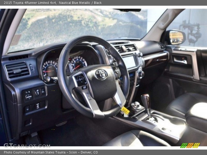 Nautical Blue Metallic / Black 2015 Toyota 4Runner Limited 4x4