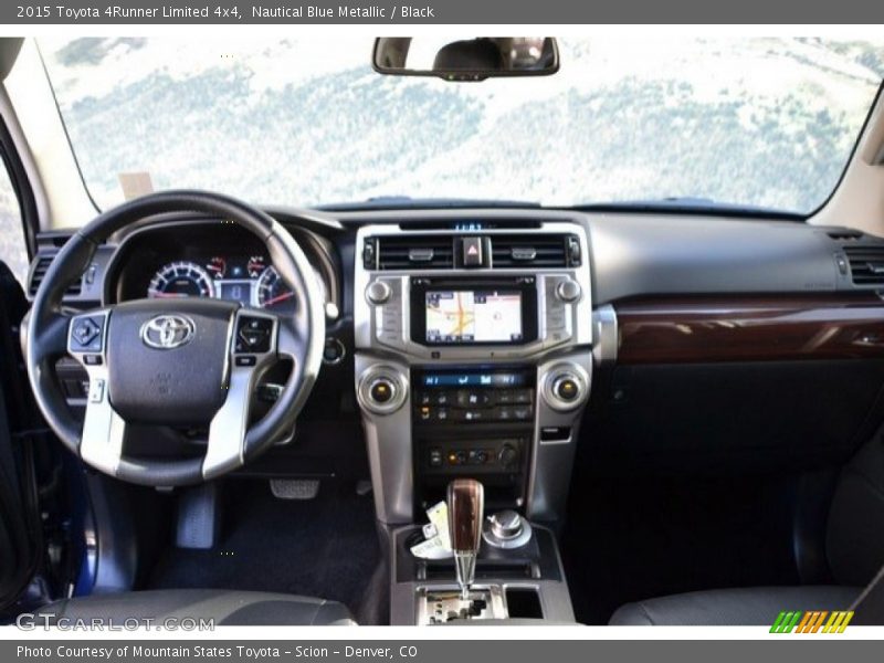 Nautical Blue Metallic / Black 2015 Toyota 4Runner Limited 4x4