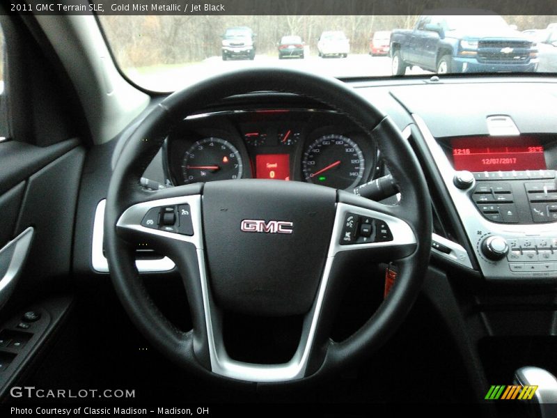Gold Mist Metallic / Jet Black 2011 GMC Terrain SLE