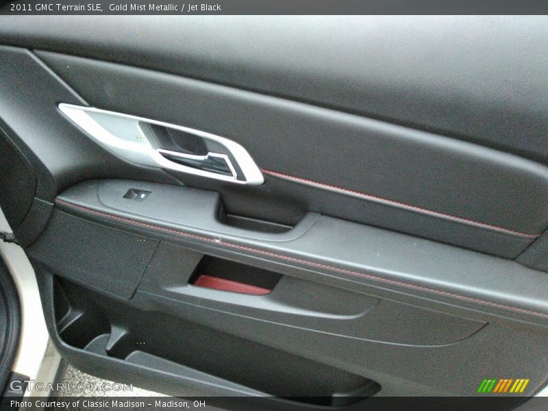 Gold Mist Metallic / Jet Black 2011 GMC Terrain SLE