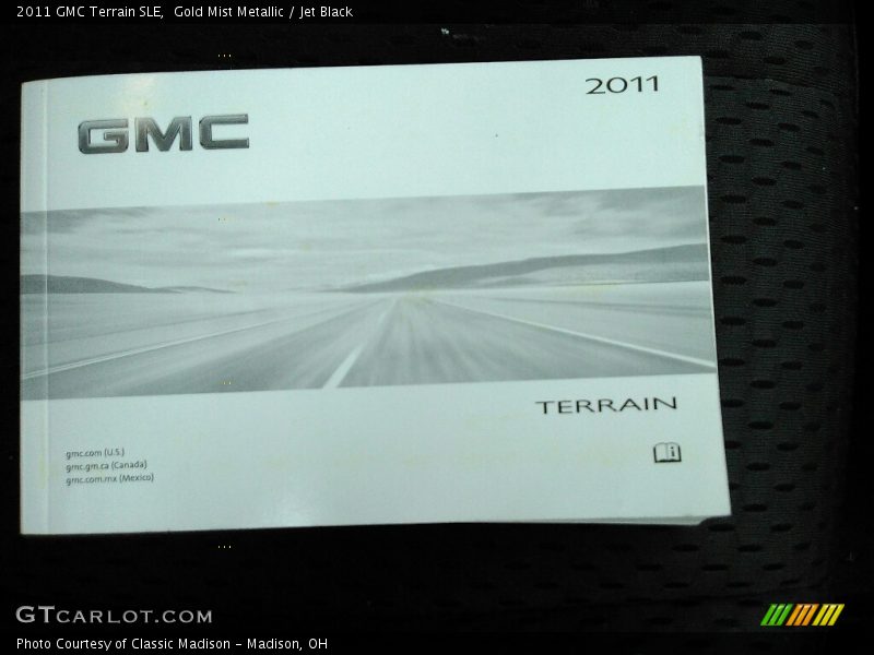 Gold Mist Metallic / Jet Black 2011 GMC Terrain SLE