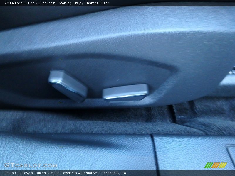 Sterling Gray / Charcoal Black 2014 Ford Fusion SE EcoBoost
