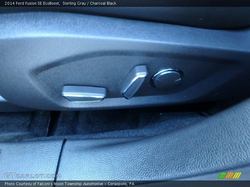 Sterling Gray / Charcoal Black 2014 Ford Fusion SE EcoBoost