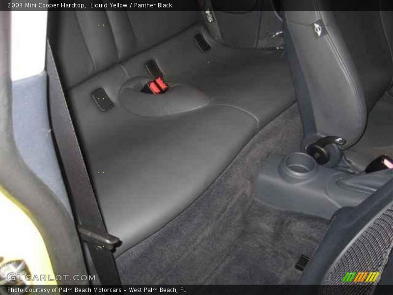 Liquid Yellow / Panther Black 2003 Mini Cooper Hardtop
