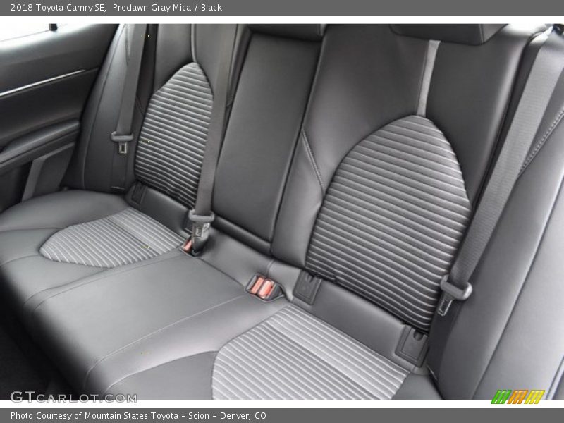 Predawn Gray Mica / Black 2018 Toyota Camry SE