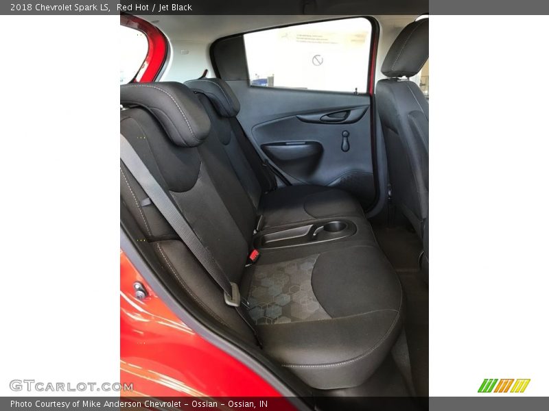 Rear Seat of 2018 Spark LS
