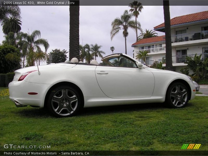 White Gold Crystal / Ecru 2006 Lexus SC 430