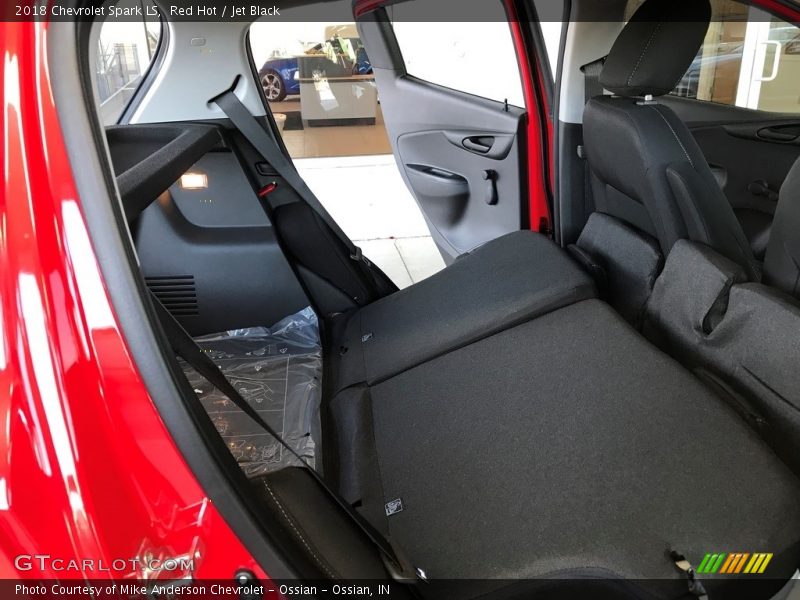 Rear Seat of 2018 Spark LS