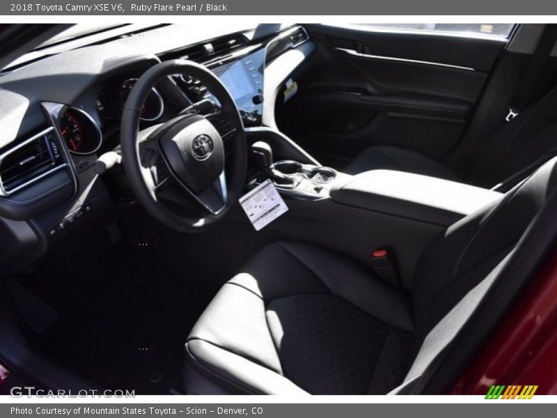 Ruby Flare Pearl / Black 2018 Toyota Camry XSE V6