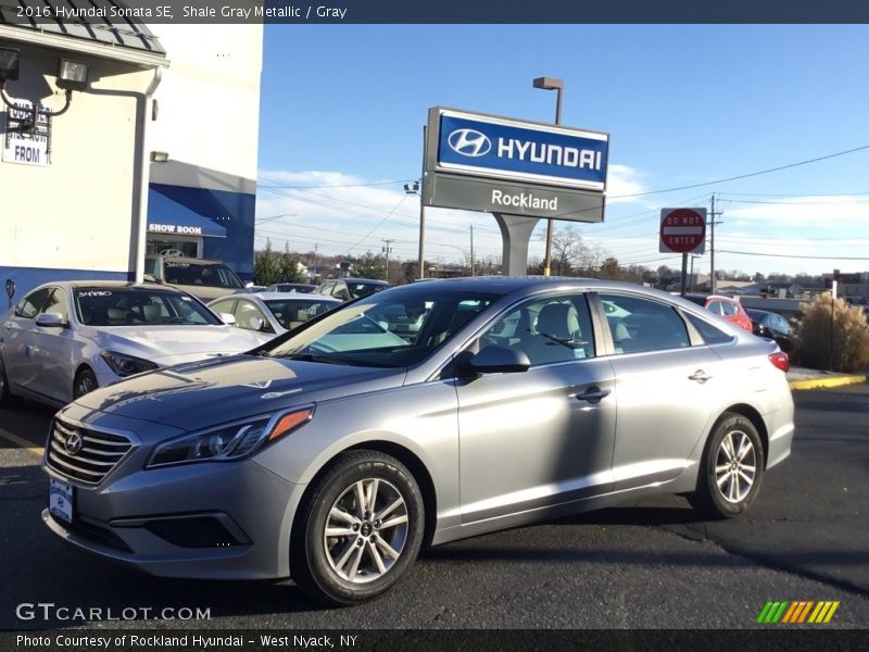 Shale Gray Metallic / Gray 2016 Hyundai Sonata SE