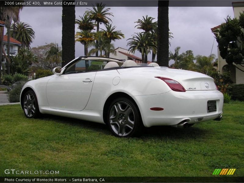 White Gold Crystal / Ecru 2006 Lexus SC 430