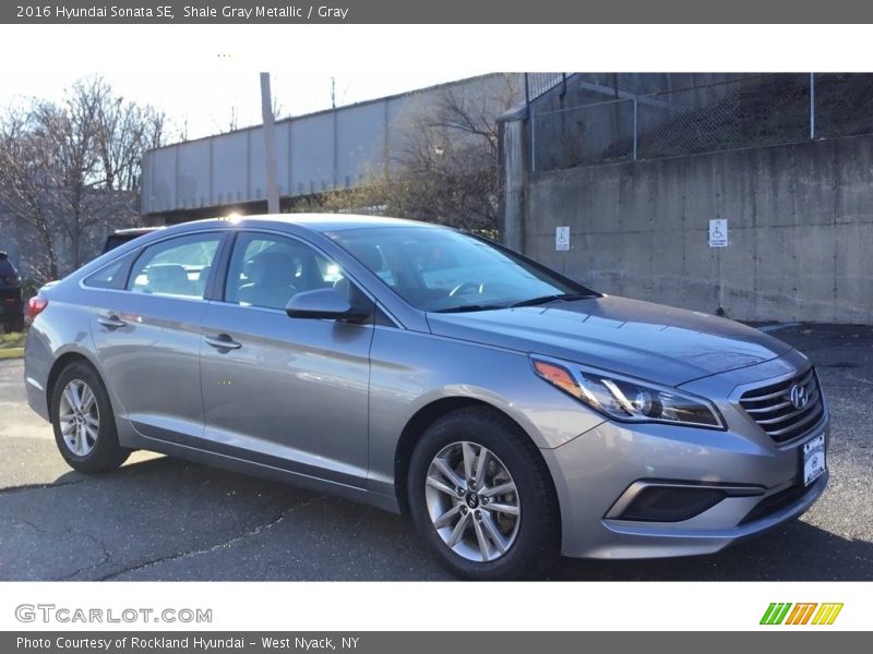 Shale Gray Metallic / Gray 2016 Hyundai Sonata SE