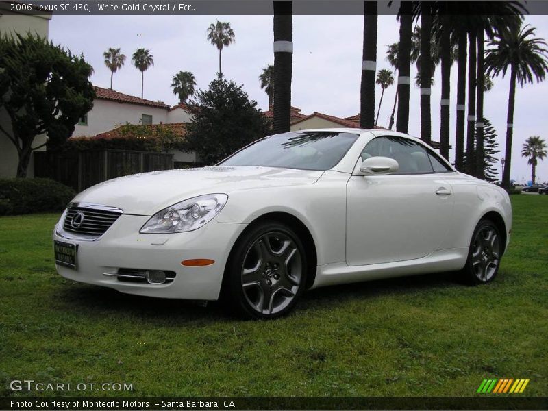 White Gold Crystal / Ecru 2006 Lexus SC 430