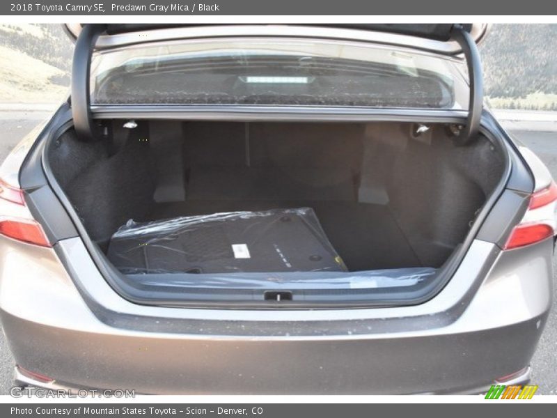 Predawn Gray Mica / Black 2018 Toyota Camry SE
