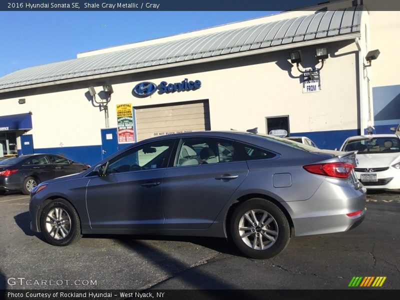 Shale Gray Metallic / Gray 2016 Hyundai Sonata SE