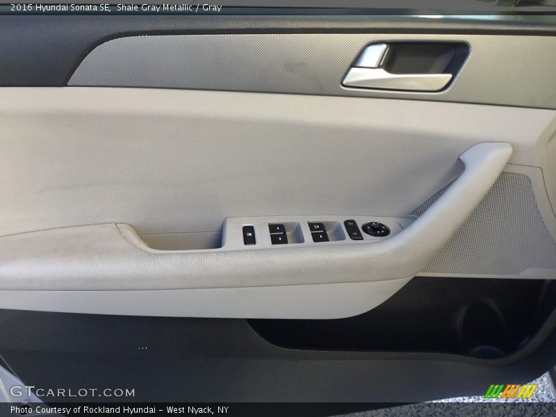 Shale Gray Metallic / Gray 2016 Hyundai Sonata SE