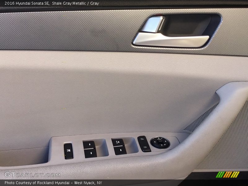 Shale Gray Metallic / Gray 2016 Hyundai Sonata SE