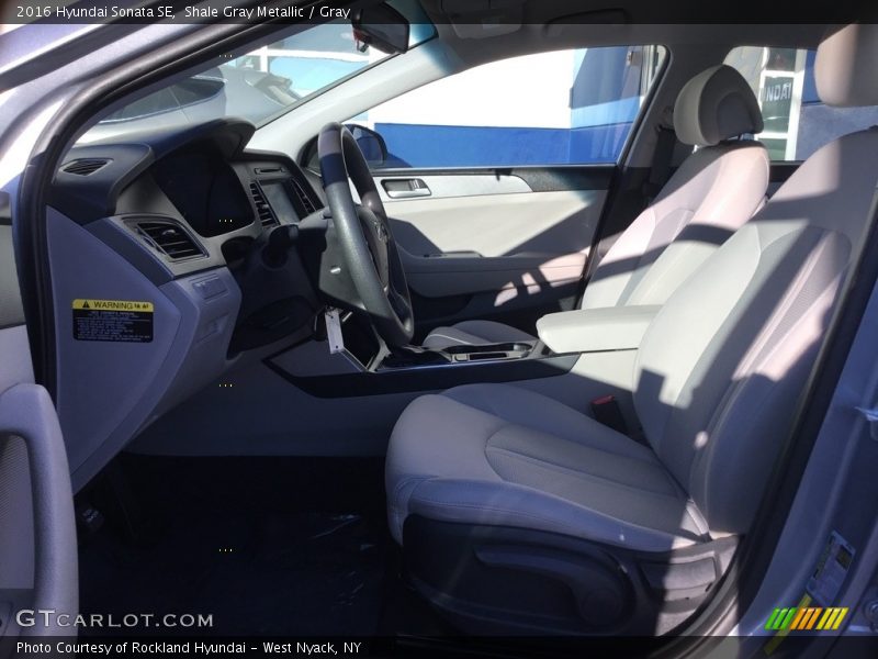 Shale Gray Metallic / Gray 2016 Hyundai Sonata SE