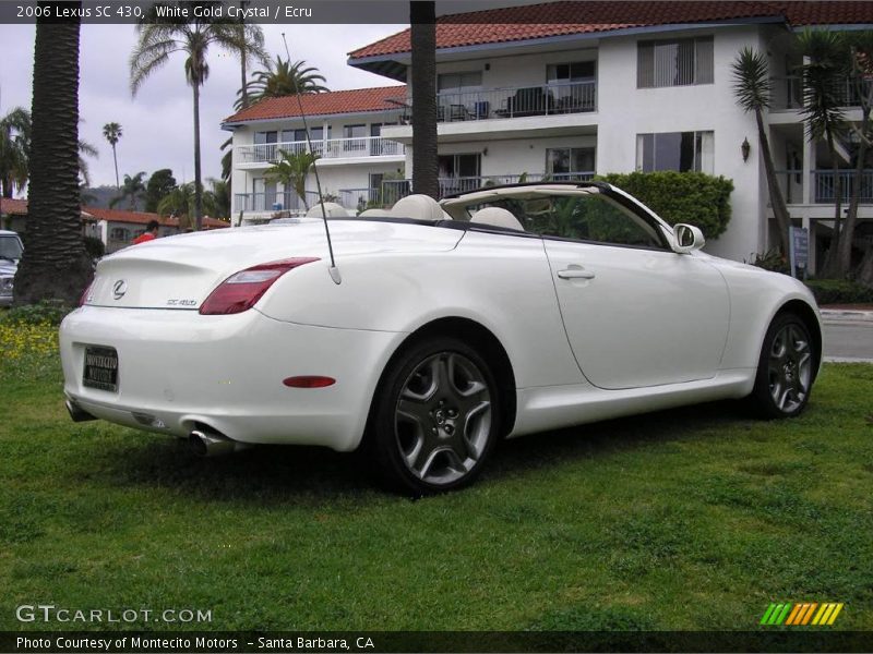 White Gold Crystal / Ecru 2006 Lexus SC 430