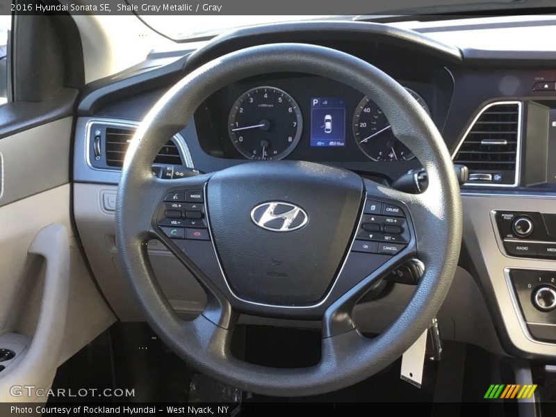 Shale Gray Metallic / Gray 2016 Hyundai Sonata SE