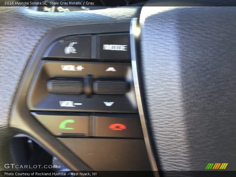 Shale Gray Metallic / Gray 2016 Hyundai Sonata SE