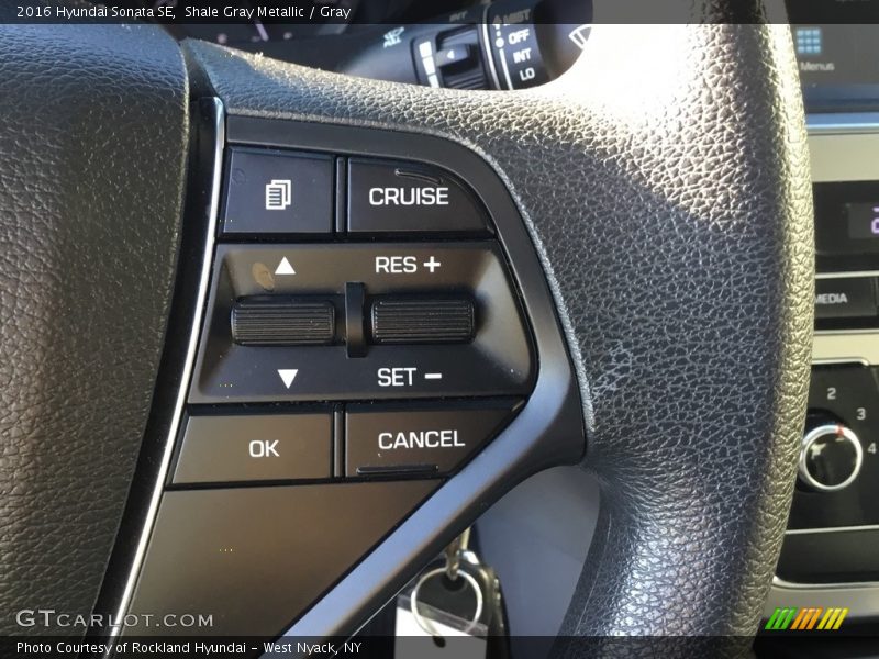 Shale Gray Metallic / Gray 2016 Hyundai Sonata SE