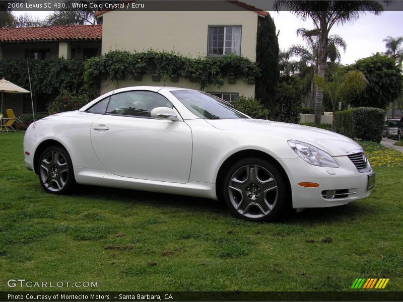 White Gold Crystal / Ecru 2006 Lexus SC 430